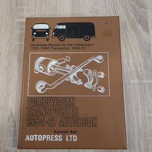 Volkswagen Transporter T1 T2 1954 1967 Autobook Kenneth Ball, Ophalen of Verzenden, Gelezen, Volkswagen, Kenneth Ball