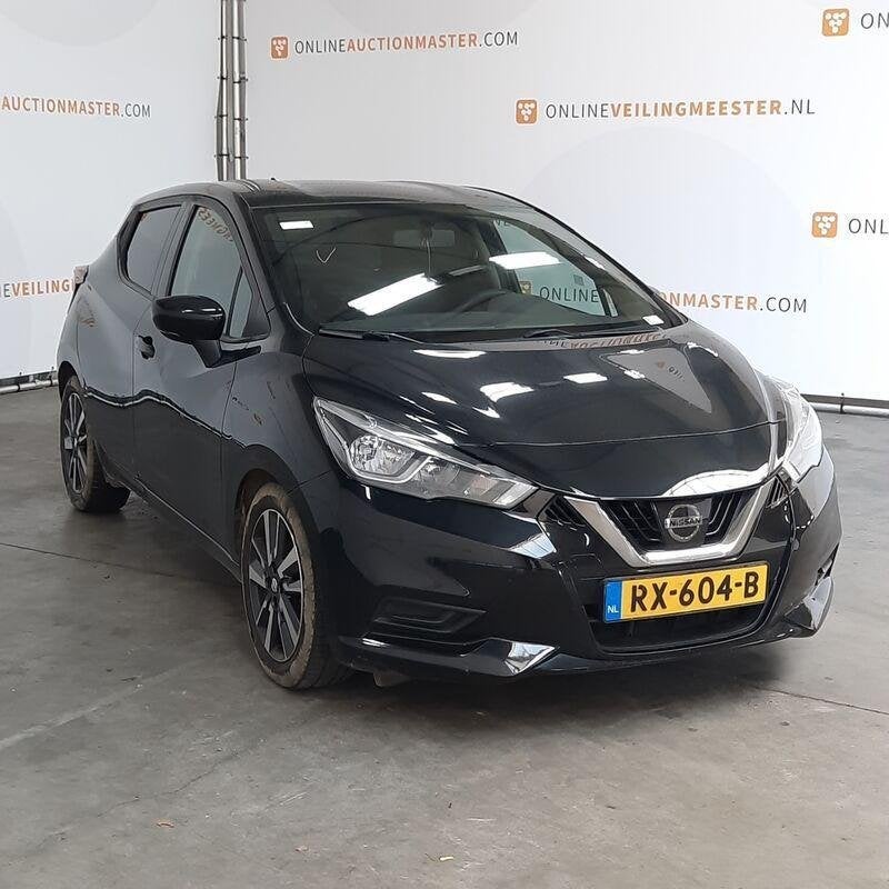 Personenauto, Nissan, Micra, 1.5 dCi Tekna, 2017, Auto's, Voorwielaandrijving, Euro 6, 96 €/maand, Zwart