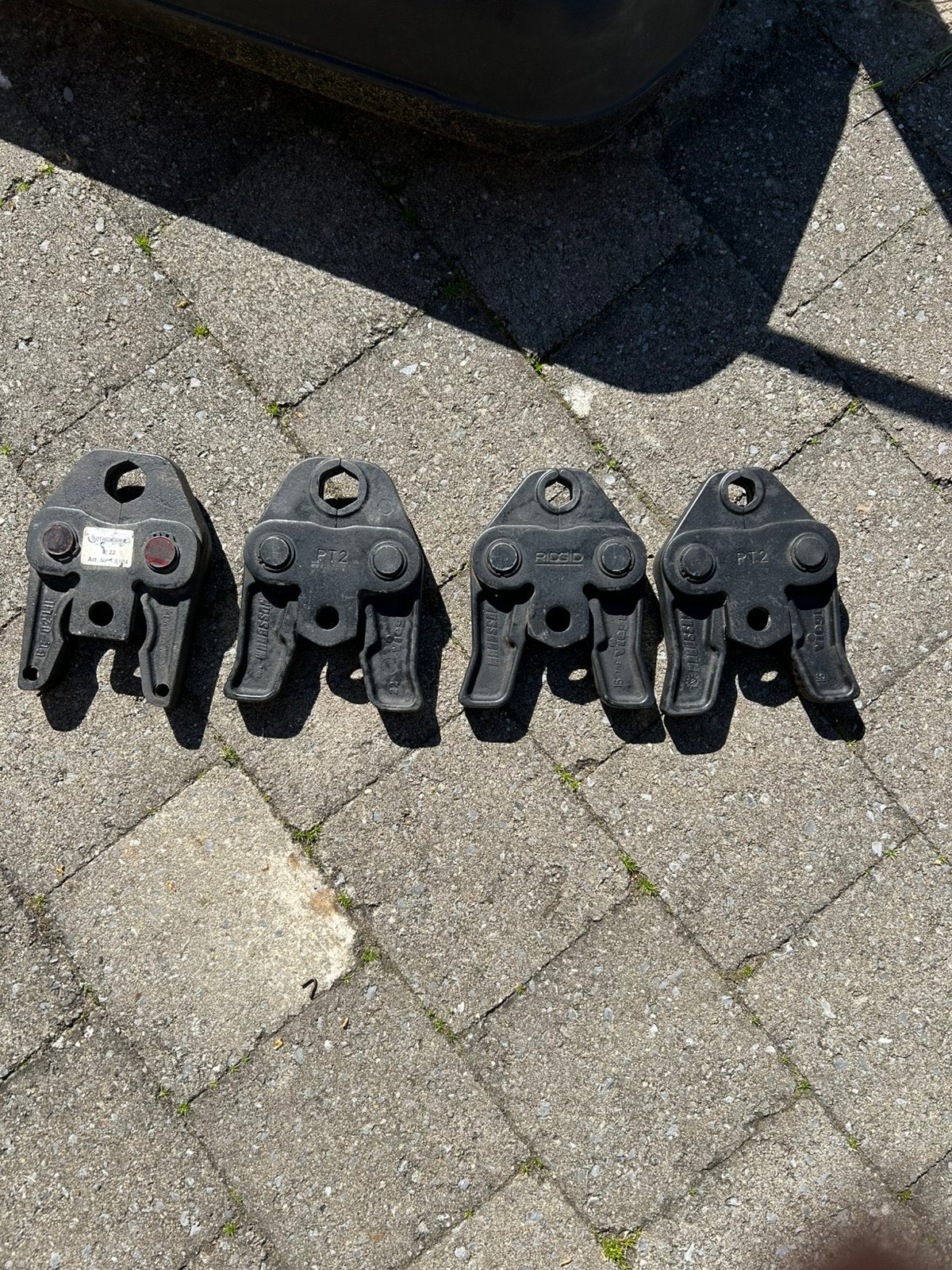 Viega persbekken/ Ridgid persbekken, Ophalen of Verzenden, Zo goed als nieuw