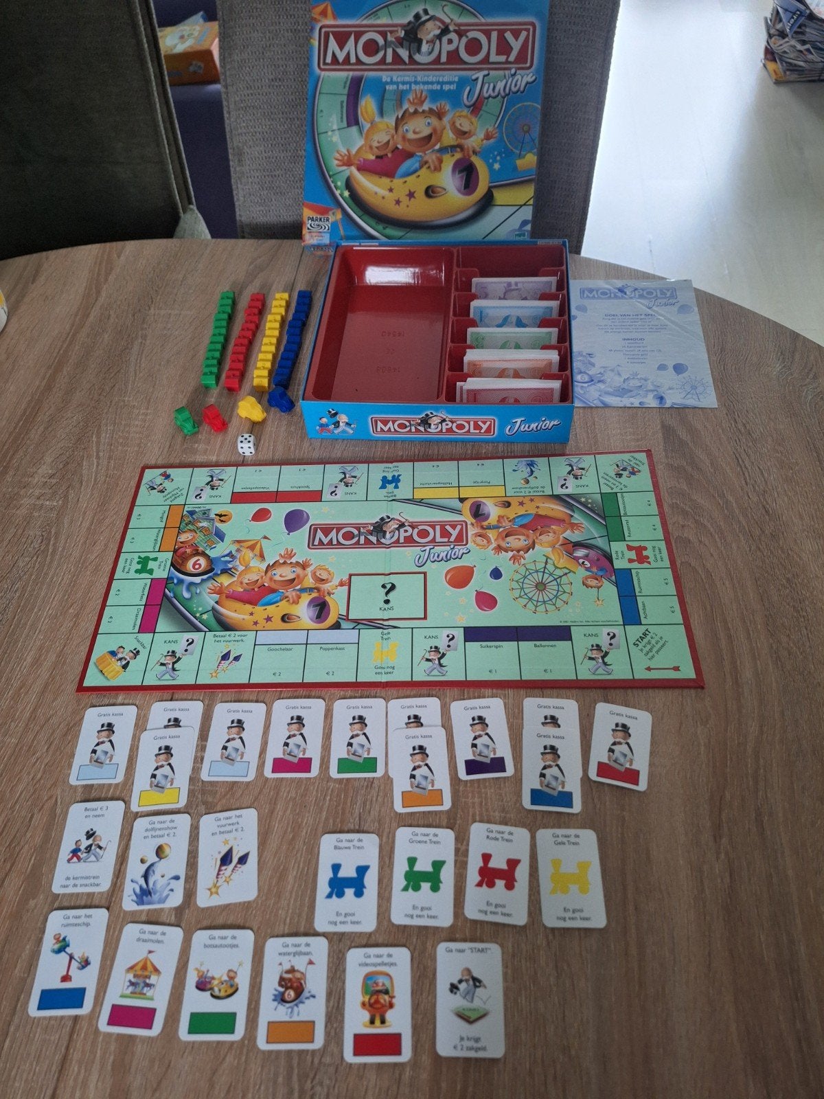 Monopoly Junior Spel, Ophalen of Verzenden, Zo goed als nieuw, Parker
