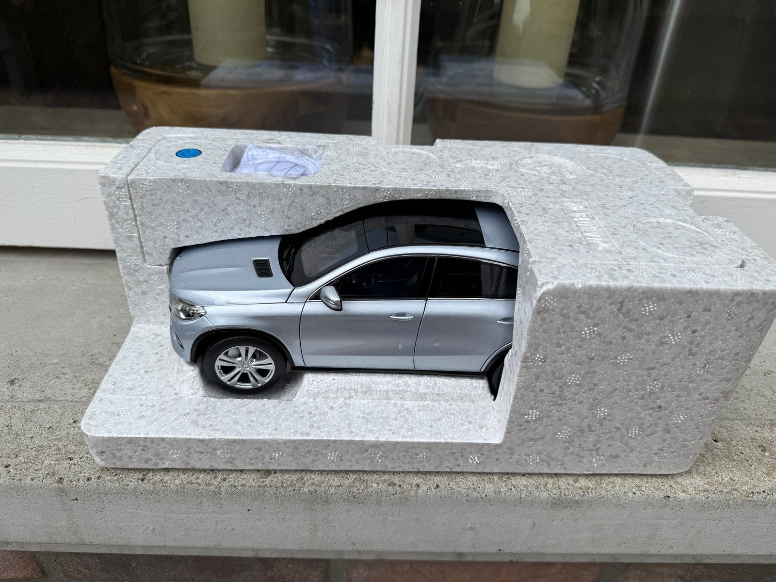 1:18 Mercedes GLE Coupe zilver 2015 Norev Dealer B6 696 0358, Auto, Norev, 70-72 Av. de Bohlen, Vaulx-en-Velin, 69120, France