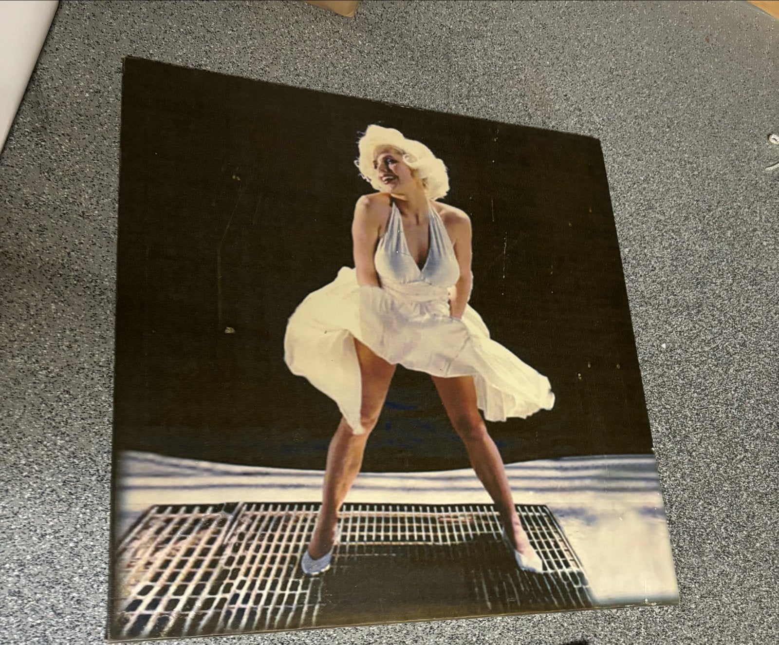 Marilyn Monroe 'The Seven Year Itch' canvas, 50 – 75, Gebruikt, Ophalen of Verzenden, Schilderij
