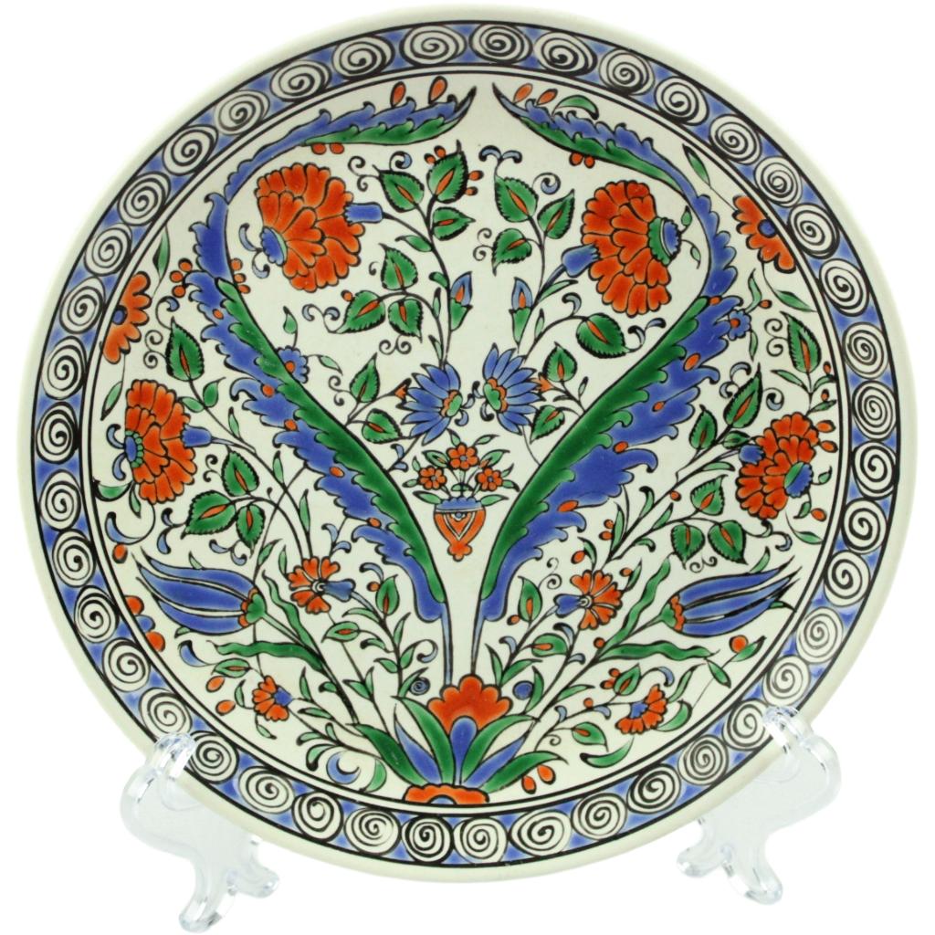 Lindos Keramik wandbord – Rhodos Griekenland – ca. 1970–1990, Antiek en Kunst, Ophalen of Verzenden