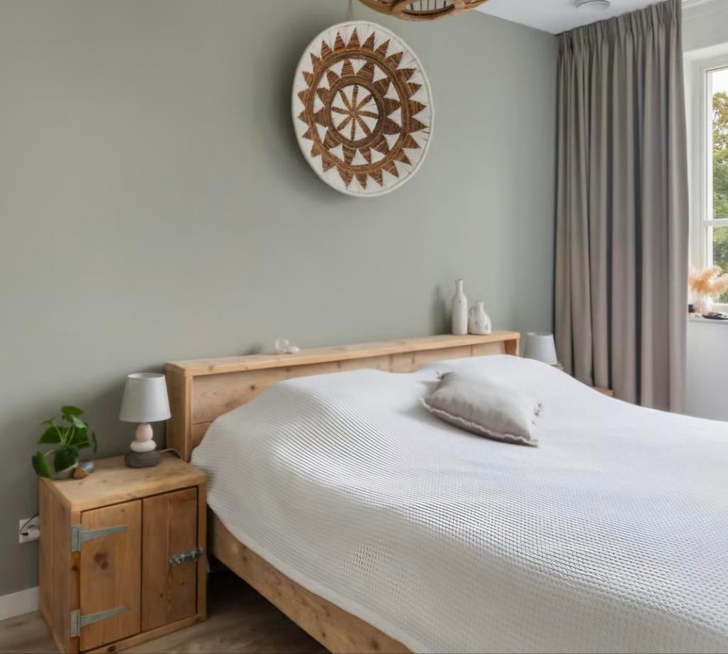 Handgemaakte wanddecoratie uit Bali 80 centimeter, Huis en Inrichting, Ophalen, Zo goed als nieuw
