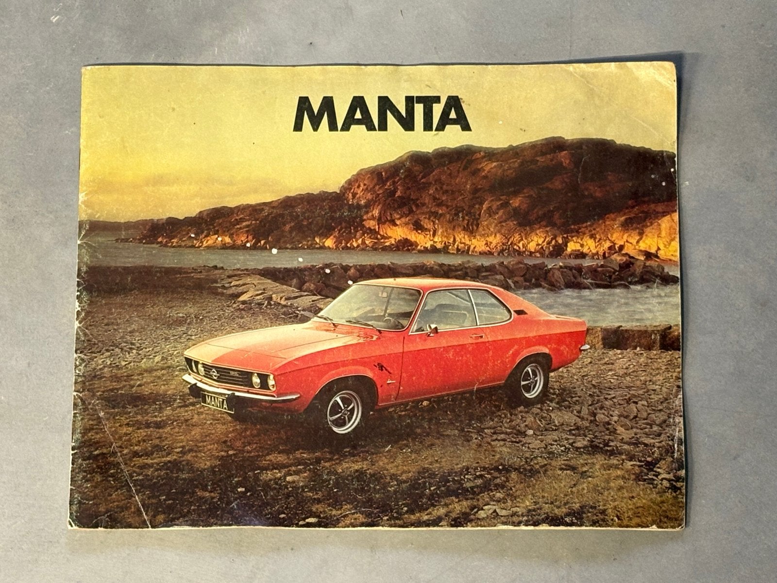 Originele Opel Manta catalogus - Nederlandstalig, Auto diversen, Ophalen of Verzenden