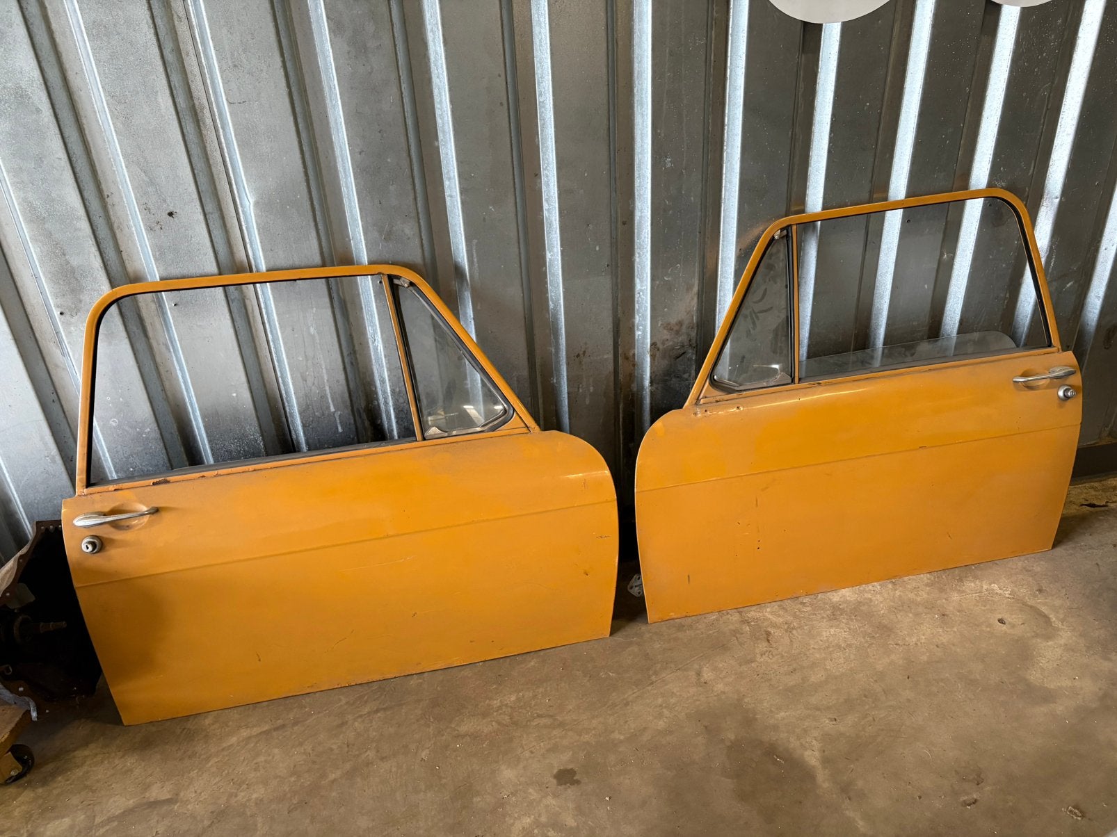 Deuren Austin MG Wolseley glider ADO 16 2 deurs, Auto-onderdelen, Ophalen, Gebruikt, Oldtimer onderdelen, Voor