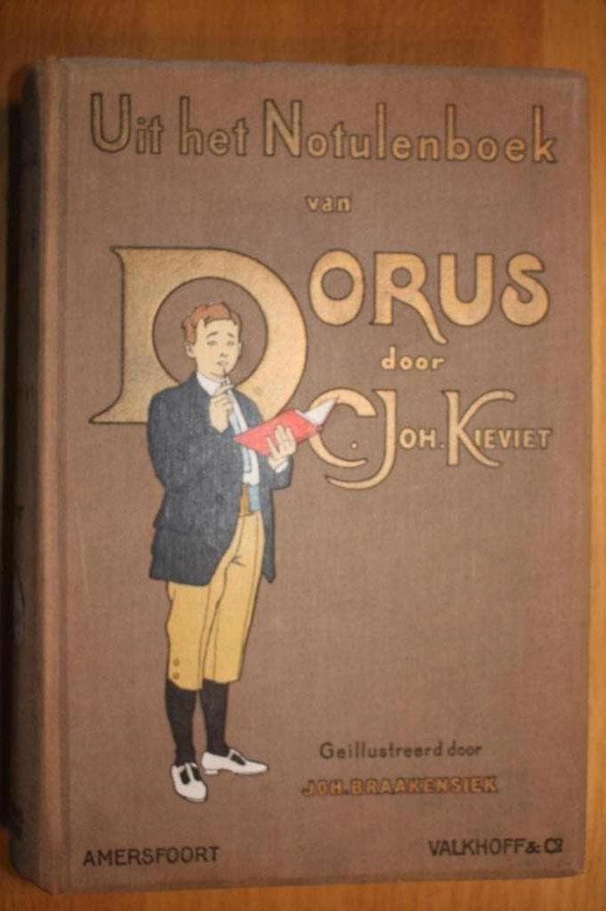 Uit het notulenboek van DORUS, Ophalen, Gelezen, C.Joh.Kieviet