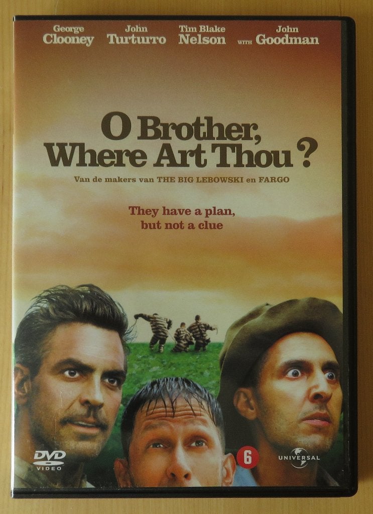 DVD O Brother, Where Art Thou? (2000) regie Joel Coen, Ophalen, Gebruikt, Overige gebieden, Nederlands