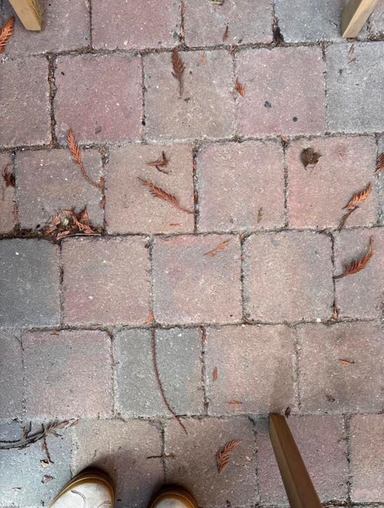 Gratis stenen circa 8 m2, Ophalen, Zo goed als nieuw, Beton, Klinkers