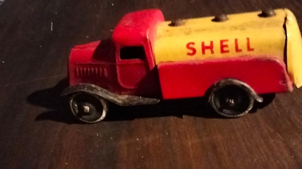 Lehmann Gnom # 830 Shell Tankwagen, Antiek en Kunst, Antiek | Speelgoed, Ophalen of Verzenden