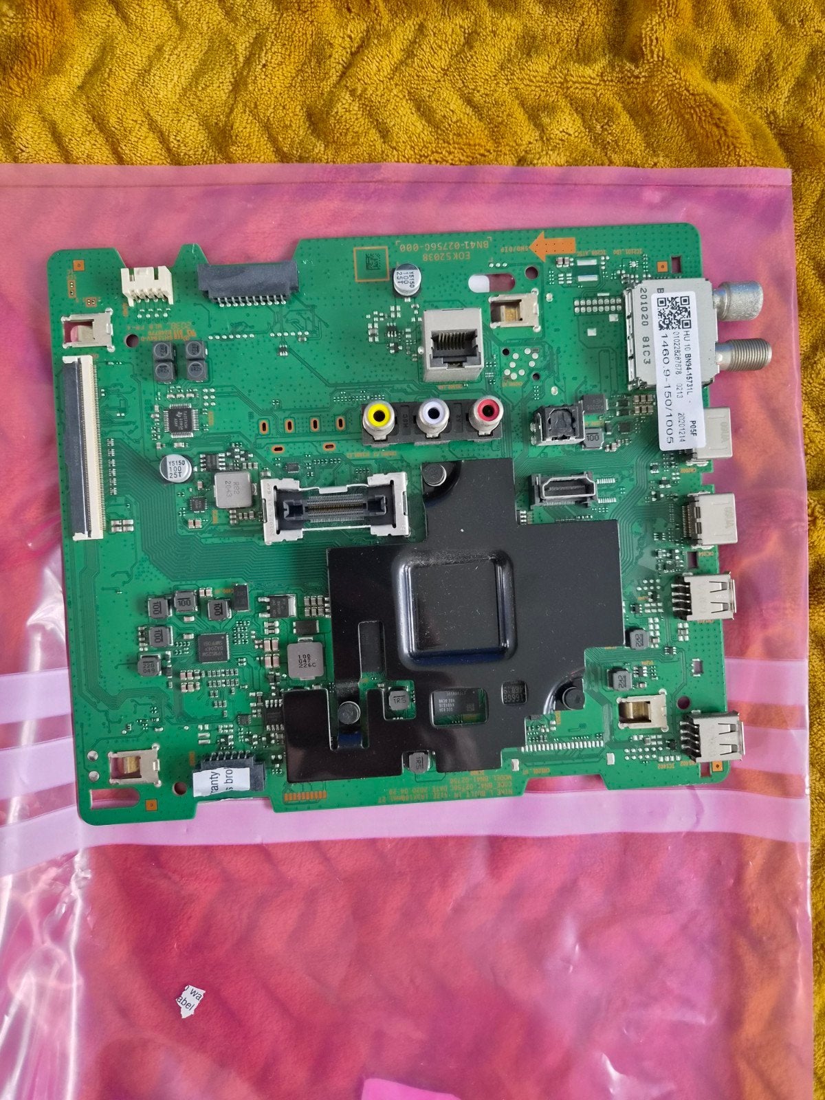 Samsung QE58Q60TAS mainboard, Ophalen of Verzenden