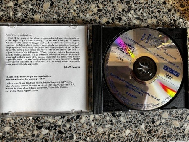 Captain Blood e.a., Soundtrack, Ophalen of Verzenden, Zo goed als nieuw, Soundtrack