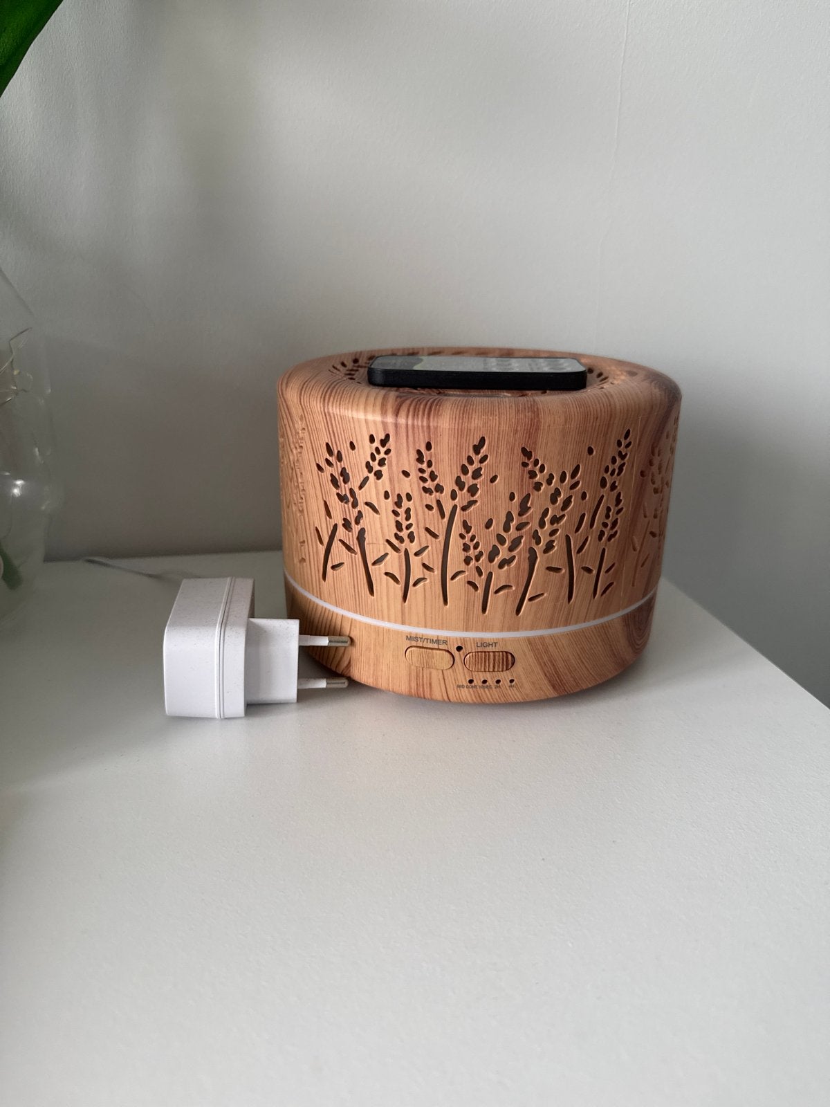 Aroma diffuser 500 ml met timer en 7 LED kleuren, Ophalen of Verzenden, Zo goed als nieuw