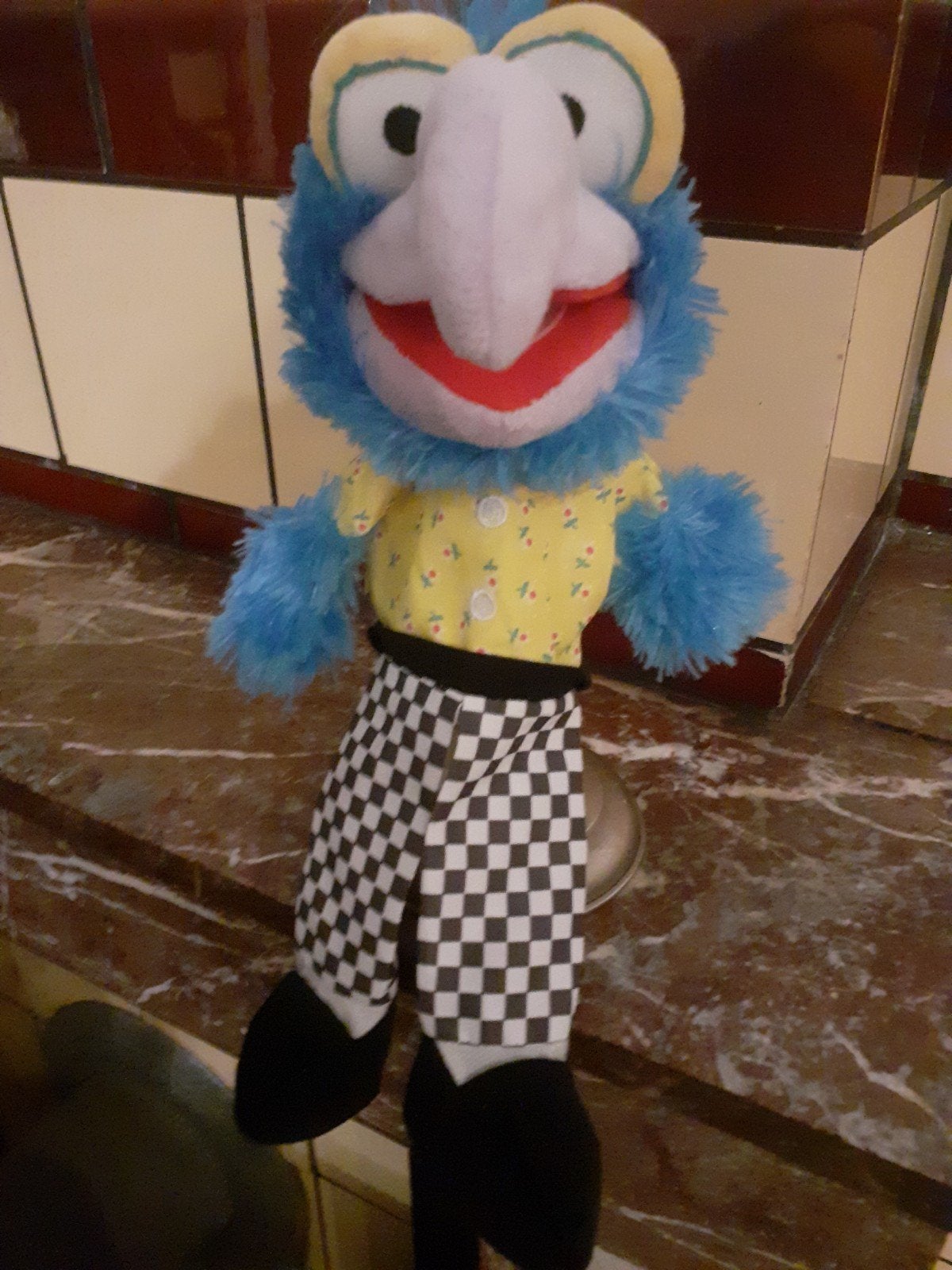Gonzo van the Muppets handpop, Ophalen of Verzenden, Zo goed als nieuw, Pop