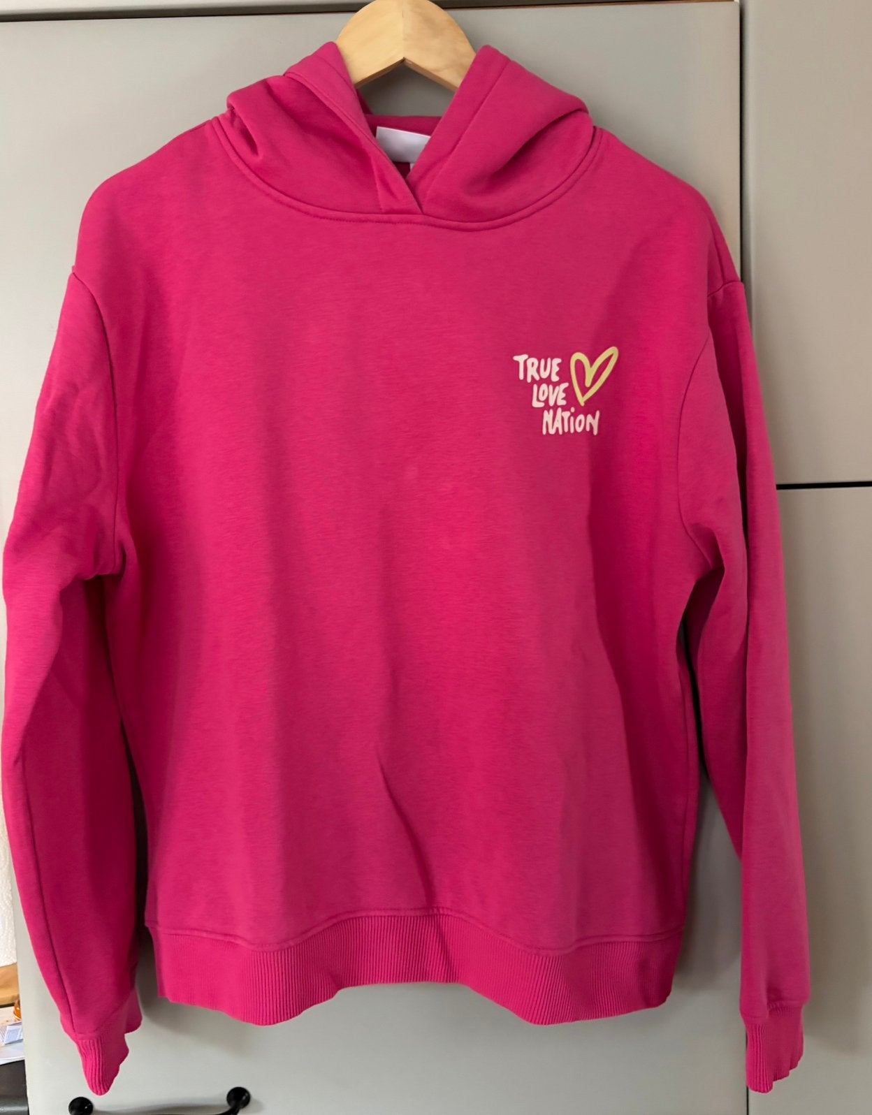 Trui distrikt roze XL, Ophalen of Verzenden, Gedragen, Roze