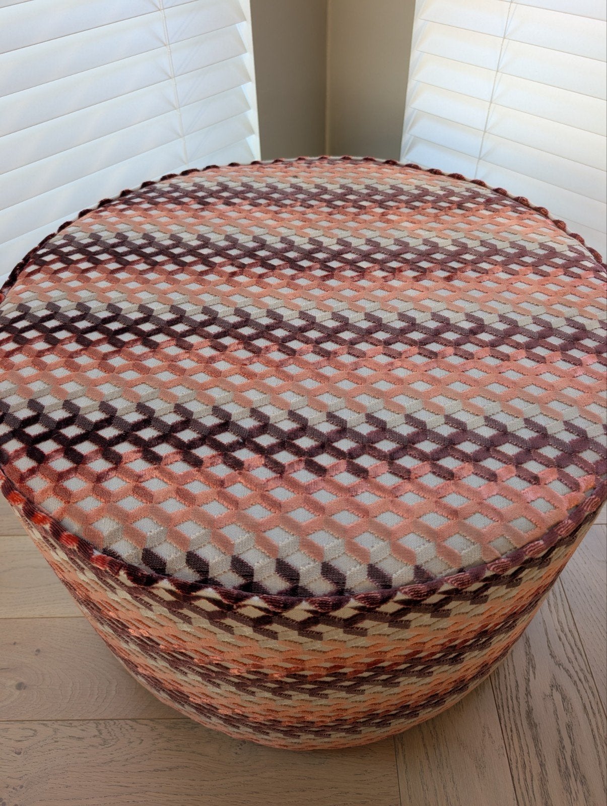 Chivasso poef Ø60 cm, 7425 hg, Diba design, Nieuw, Ophalen of Verzenden