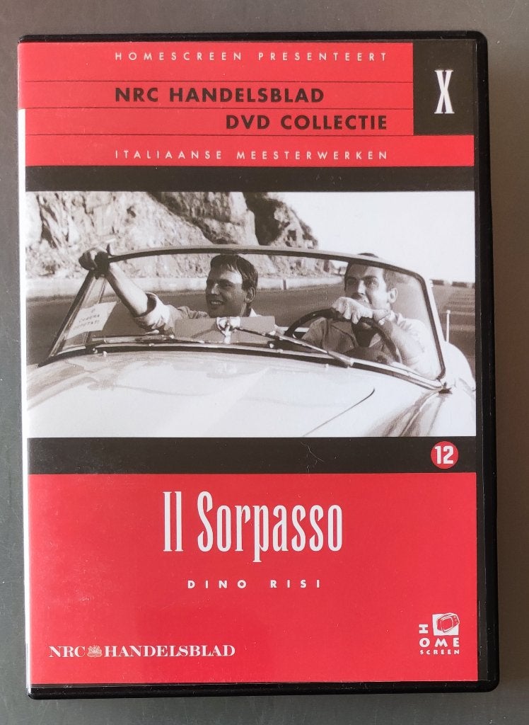Il Sorpasso - dvd, Alle leeftijden, Drama, Ophalen of Verzenden, Zo goed als nieuw