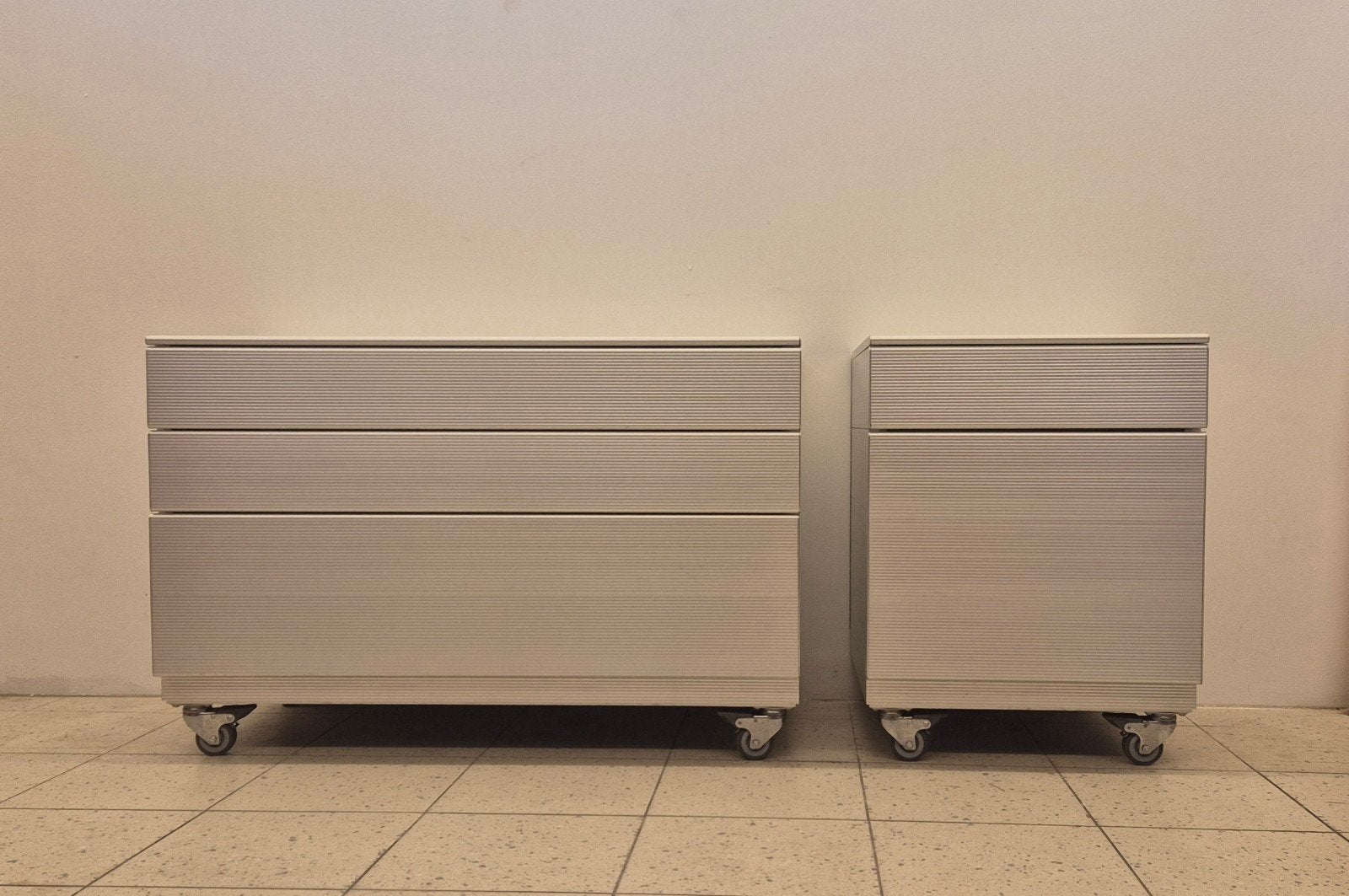 Caimi Export aluminium ladenkasten vintage Italiaans, Ophalen, Caimi Export, 50 tot 100 cm, Zo goed als nieuw