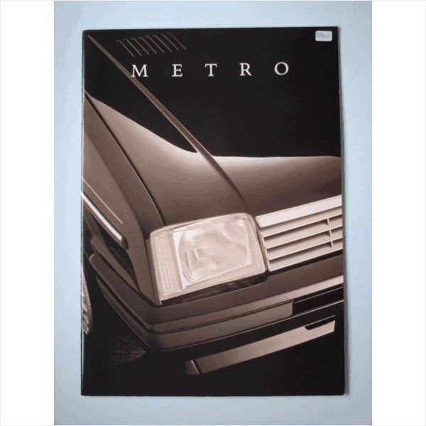 Austin Metro Brochure 1987 #6 Nederlands, Ophalen of Verzenden, Gelezen, Overige merken