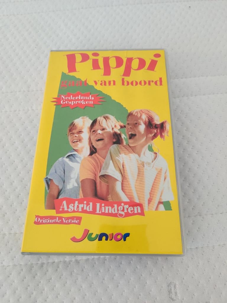 Pippi gaat van boord, Cd's en Dvd's, VHS | Kinderen en Jeugd, Alle leeftijden, Kinderprogramma's en -films, Overige typen, Ophalen of Verzenden