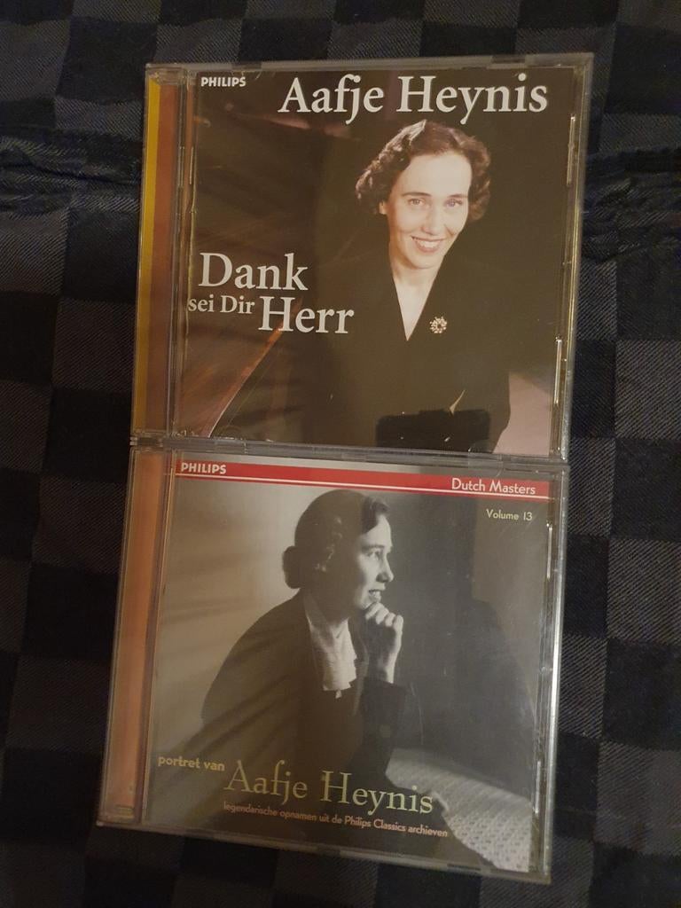 Aafje heynis 2 cd's voor 2 euro partij collectie cd, Cd's en Dvd's, Cd's | Klassiek, Verzenden, Classicisme, Gebruikt, Overige typen