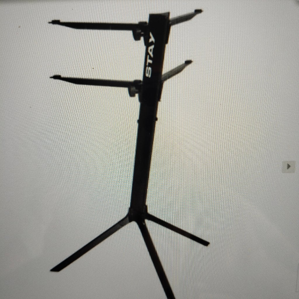 Black keyboard stand Slim model NIEUW!! 1100/02 type 1, Ophalen, Nieuw, Instrumentstandaard, Keyboard of Synthesizer