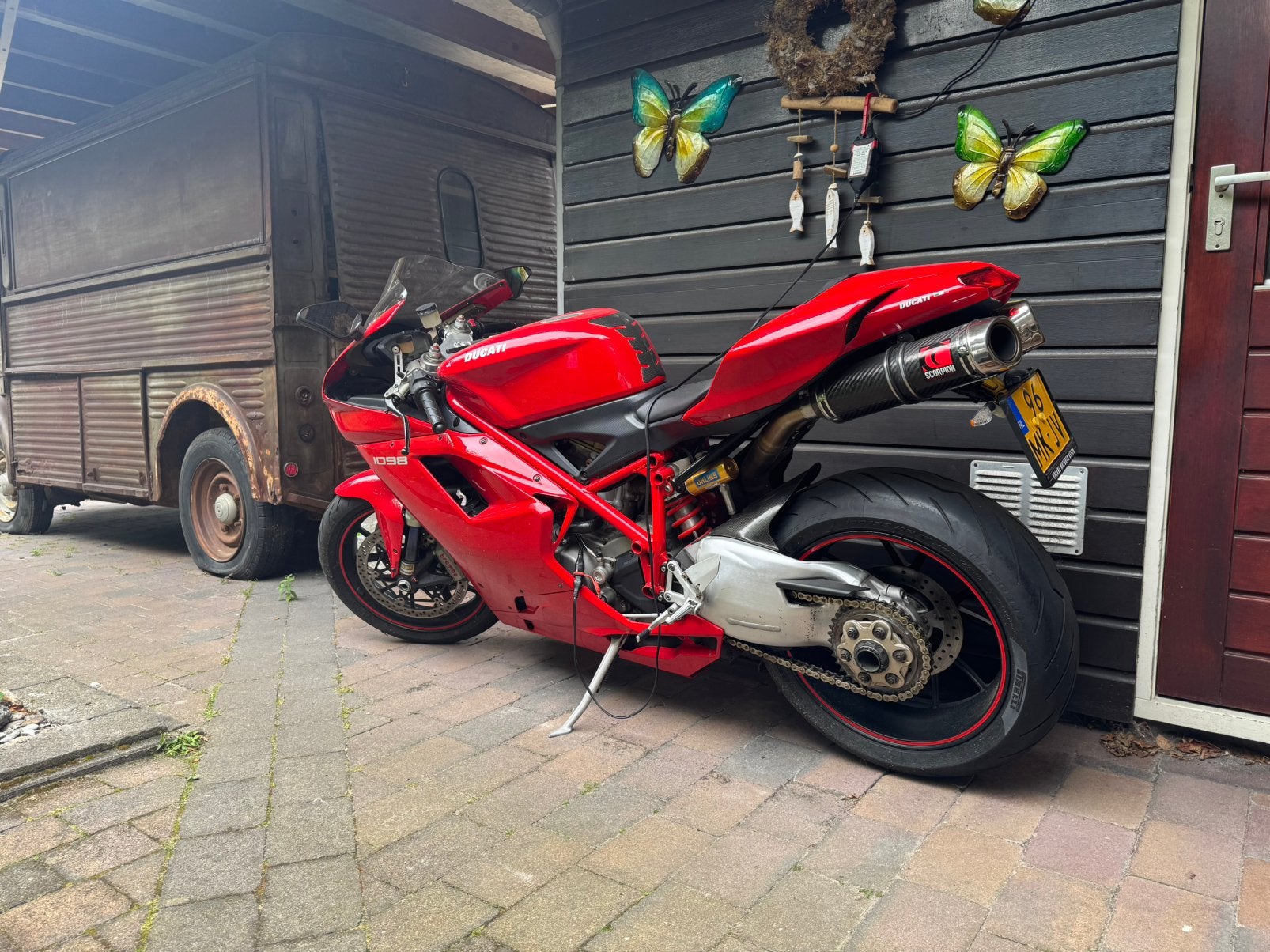 Hele mooie Ducati 1098. 33690 km bj 2008, Particulier, Super Sport