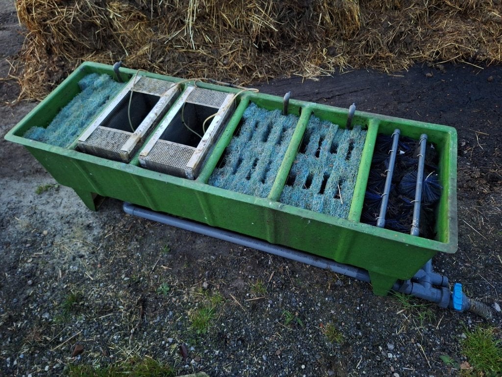 Superdik 6 kamerfilter volledig uitgebouwd, ( evet deksel ), Tuin en Terras, Ophalen, Gebruikt, Vijverfilter