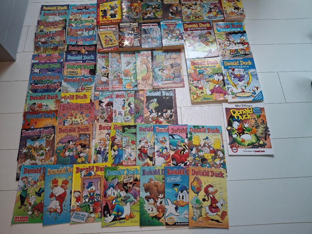 partij donald duck stripboeken pockets , vakantie winterboek, Gelezen, Europa, Ophalen of Verzenden, Meerdere comics