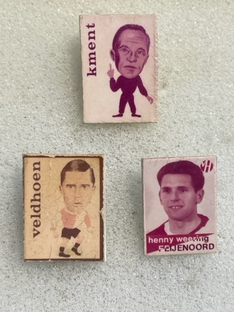 FEIJENOORD voetbal speldjes, Verzamelen, Ophalen of Verzenden, Gebruikt, Overige onderwerpen