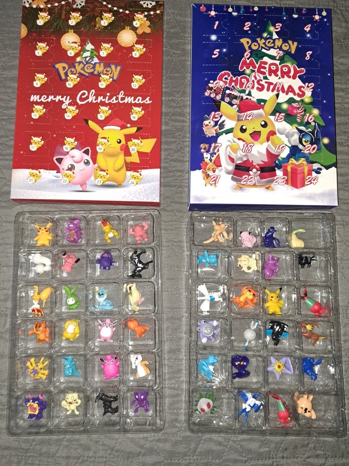 Pokemon december adventkalender met 24 Pokemon figuurtjes, Ophalen of Verzenden