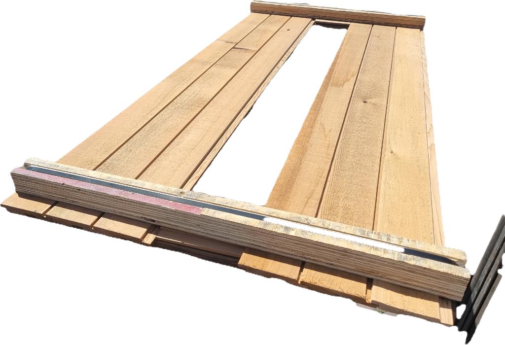 1.65 m2 sponningschroot - Red Cedar - nr: HP58, Ophalen, Nieuw, 180 tot 250 cm, Planken