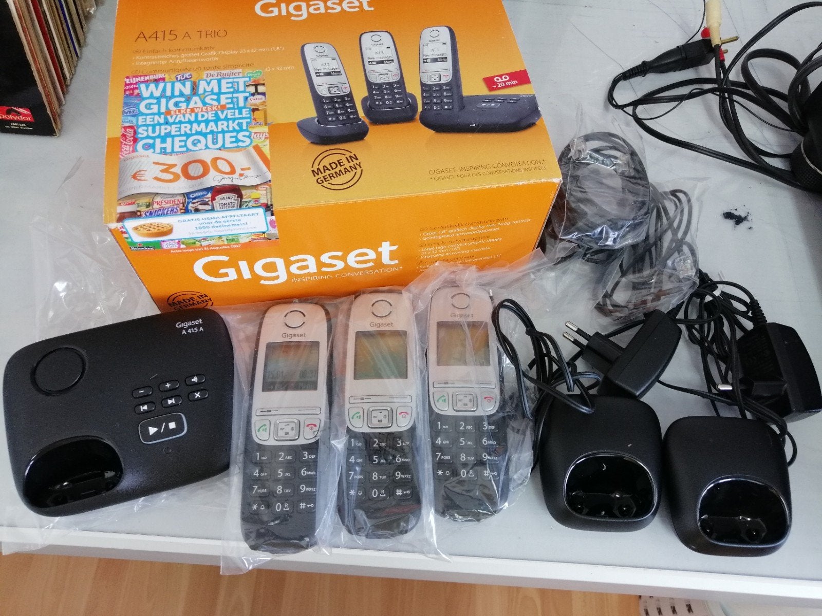 Gigaset A415 a Trio, Ophalen of Verzenden, Zo goed als nieuw, 3 handsets