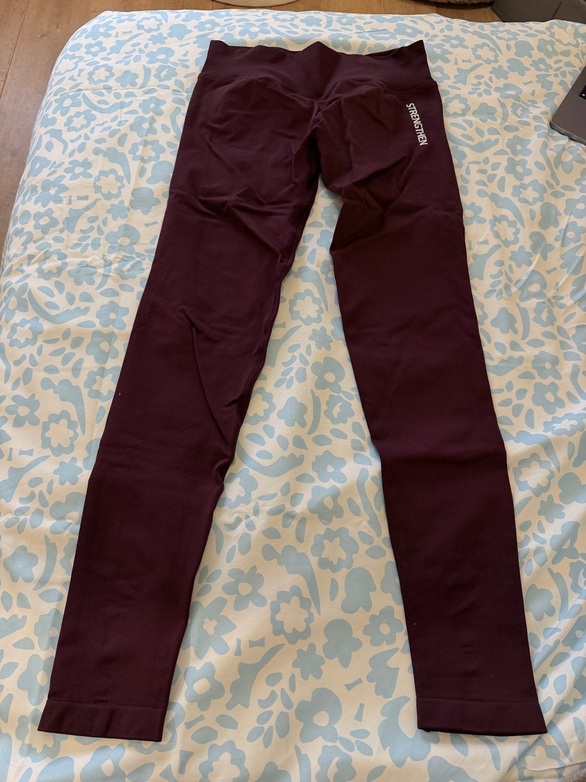 Strengthen sportlegging maat S, Kleding | Dames, Sportkleding, Verzenden, Maat 36 (S), Rood, Fitness of Aerobics