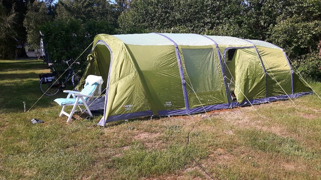 Vango Taiga 600XL airbeam, Caravans en Kamperen, Tenten, Ophalen, Gebruikt, Tot en met 6