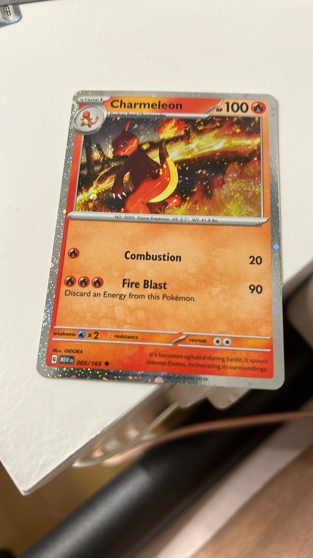 Charmeleon, Hobby en Vrije tijd, Verzamelkaartspellen | Pokémon, Ophalen, Nieuw