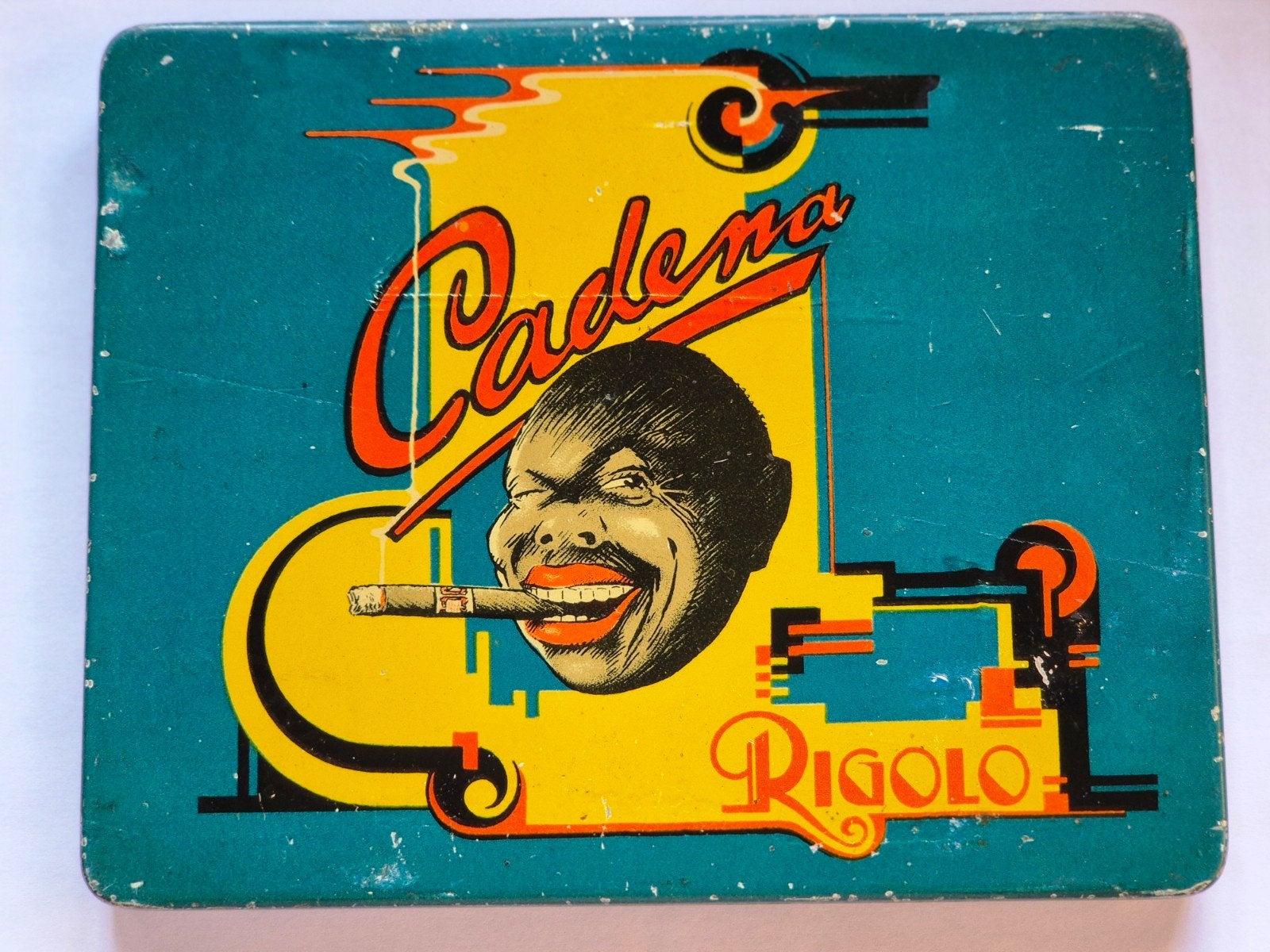 Cadena Rigolo blik 2 Culemborg sigaren, Verzamelen, Ophalen of Verzenden, Gebruikt, Overige