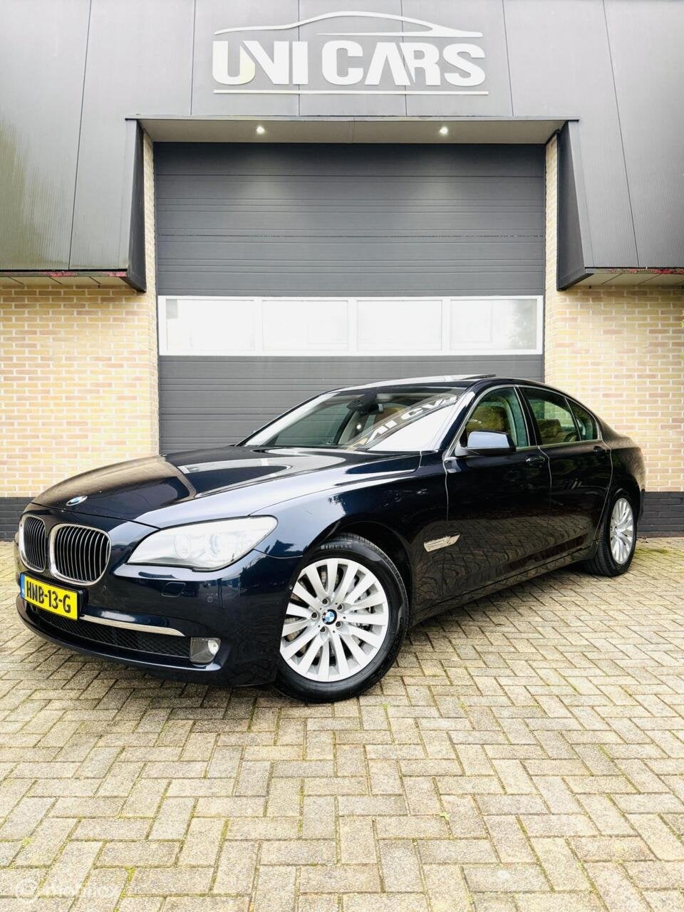 BMW 7-serie 750I 408 PK|leer|Opendak|Stverwarming|Youngtimer, Auto's, Automaat, Euro 5, Achterwielaandrijving, Gebruikt
