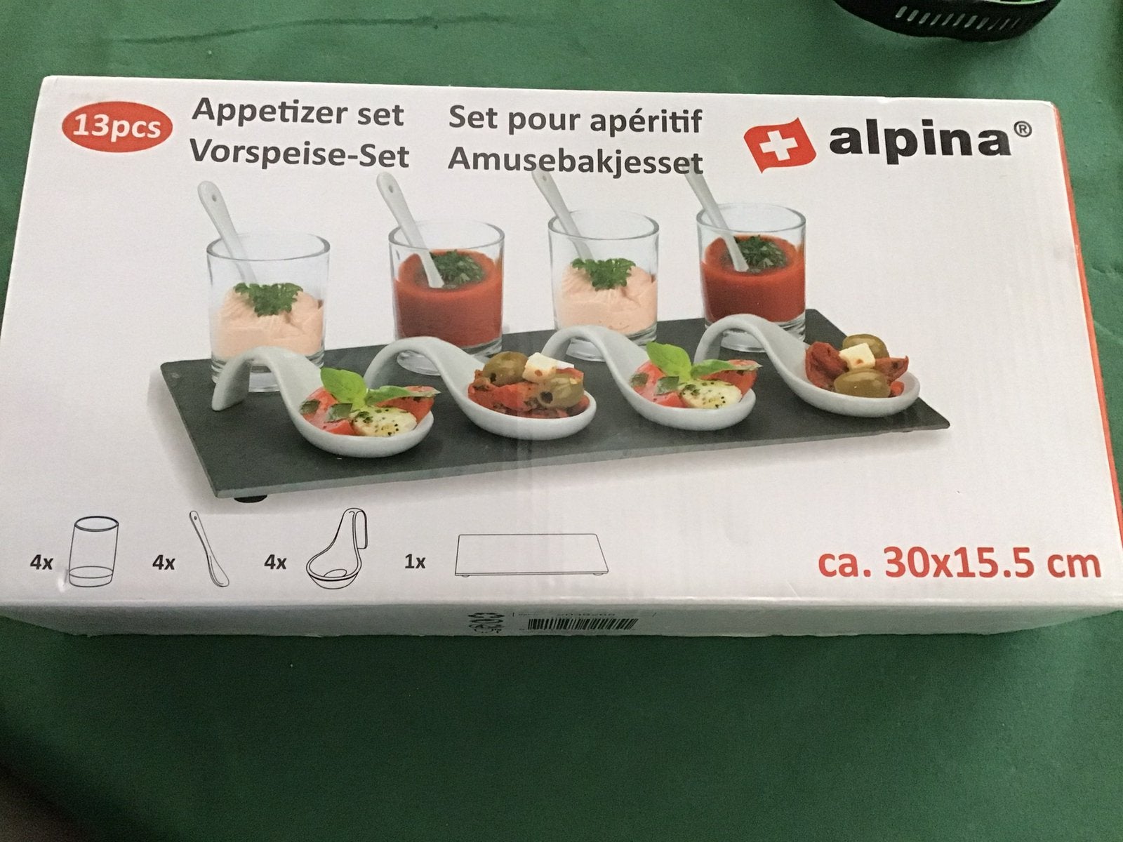 Amusebakjesset,nieuw in doos., Huis en Inrichting, Ophalen, Nieuw