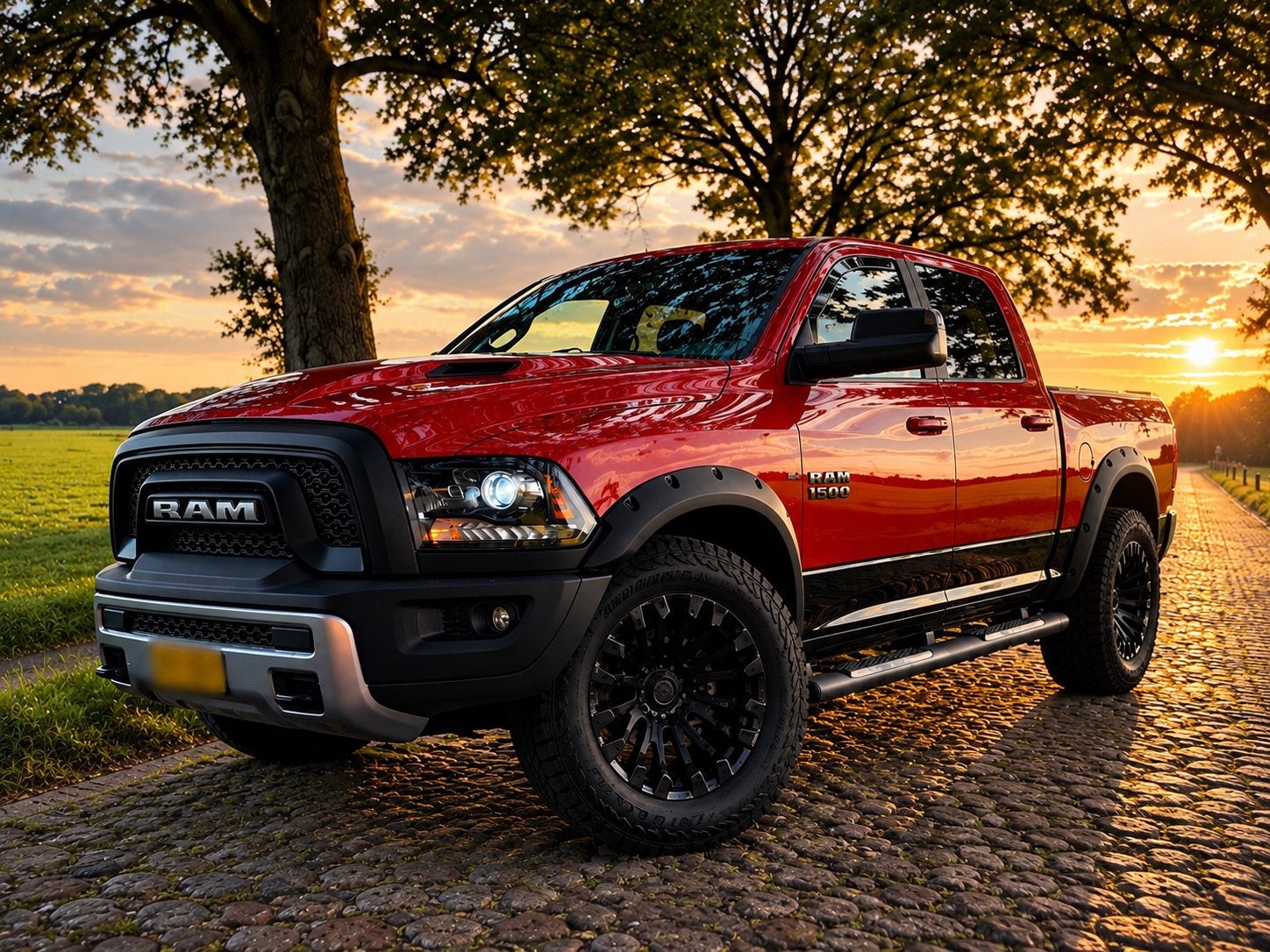 Dodge ram 1500 rebel 5.7 lpg lage bijtelling, Auto's, Automaat, Dealer onderhouden, Overige carrosserieën, 2778 kg