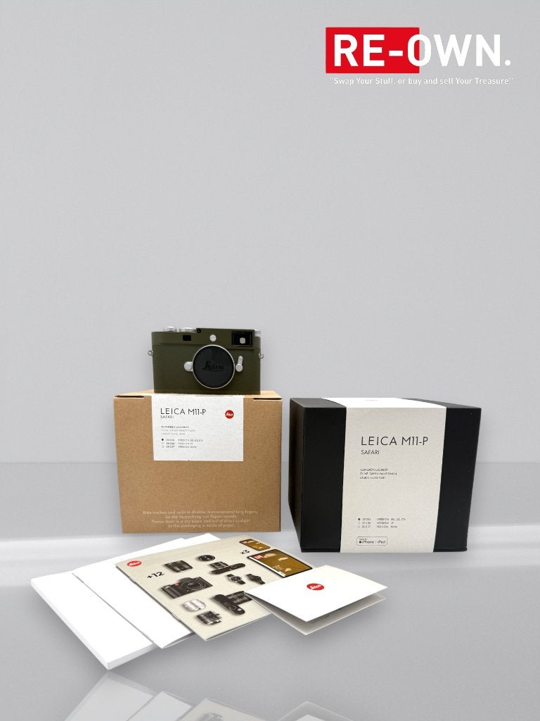 LEICA M11-P SAFARI 20235 | NIEUWSTAAT | DOOS | BON, ,, Draagriem, Leica, 60 megapixels