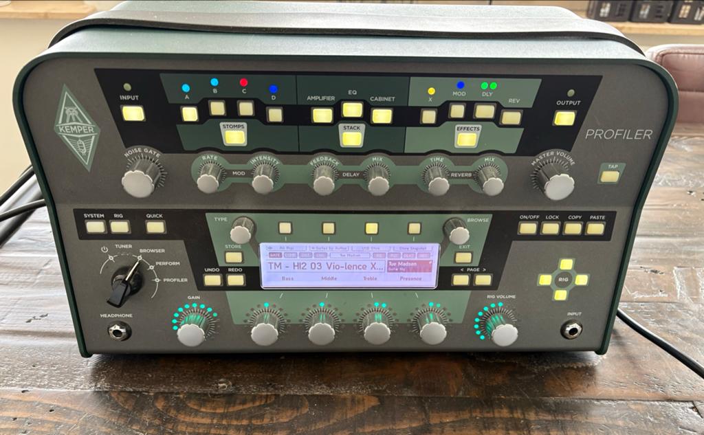 Kemper Profiler Powerhead controller met Uno4Kemper en tas, Muziek en Instrumenten, Ophalen of Verzenden, Zo goed als nieuw, Gitaar
