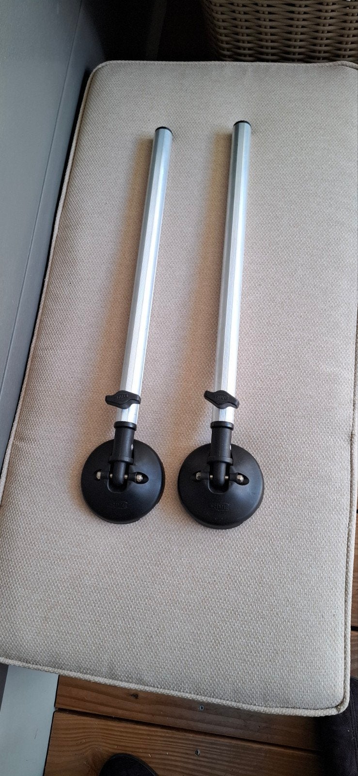 Rive poten verstelbaar 25 mm, Ophalen of Verzenden, Zo goed als nieuw, Overige typen