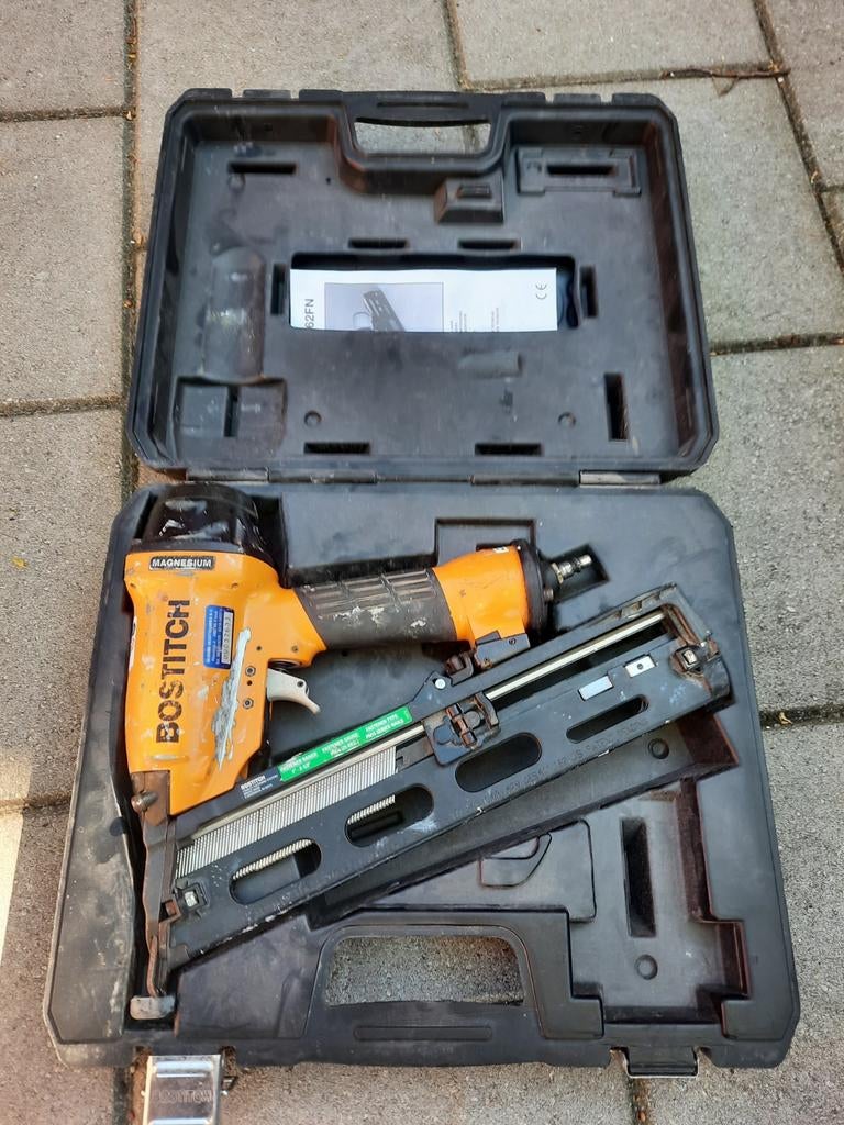 Boshtitch pneumatische tacker n52fn n62fn, Ophalen of Verzenden, Gebruikt