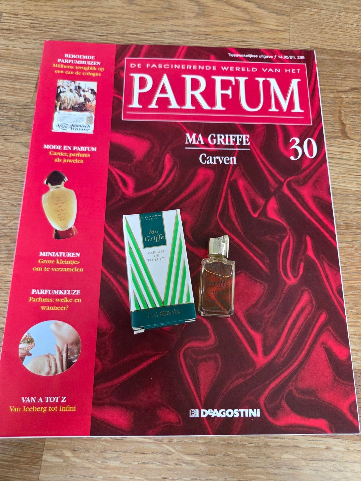 30 Ma Griffe Carven Parfum de Toilette 5ml - De Agostini, Ophalen of Verzenden, Zo goed als nieuw