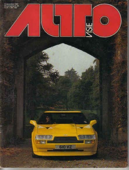 Autovisie 26 1987 : VW Golf G60 Rallye - Citroen SM - Honda, Ophalen of Verzenden, Gelezen, Algemeen