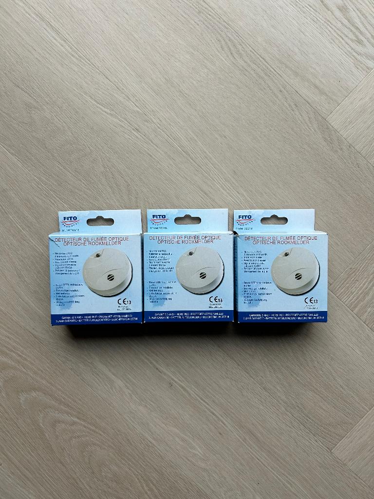 Rookmelders Fito, Ophalen, Detector, Sensor of Melder, Nieuw, Rook