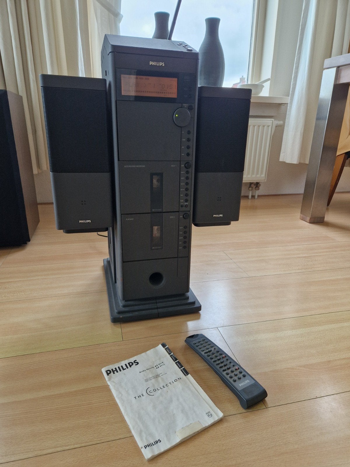 Philips AZ 9710 The Collection Audio System uit de jaren '90, Philips, Gebruikt, Tuner of Radio, Losse componenten
