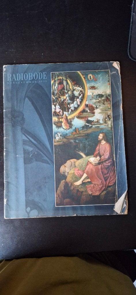 Radiobode Kerstnummer 1939, Ophalen of Verzenden, Gelezen, Muziek, Film of Tv
