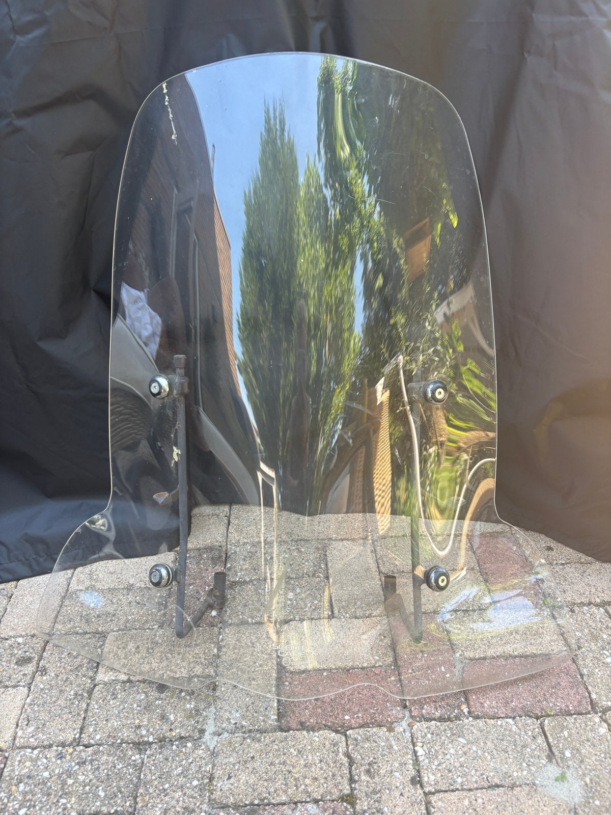 Windscherm scooter Peugeot Kisbee met beugel, Ophalen, Gebruikt, Overige typen, Peugeot